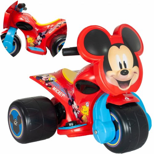 INJUSA „Mickey Mouse“ triratis samurajus, skirtas vaikams su 6 V baterija
