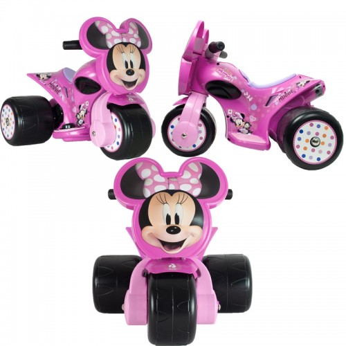 INJUSA Minnie Mouse Samurai 6V triratukas vaikams