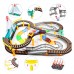 WOOPIE Electric Train 2in1 Race Track Train Viaduct Auto XXL 192 vnt.