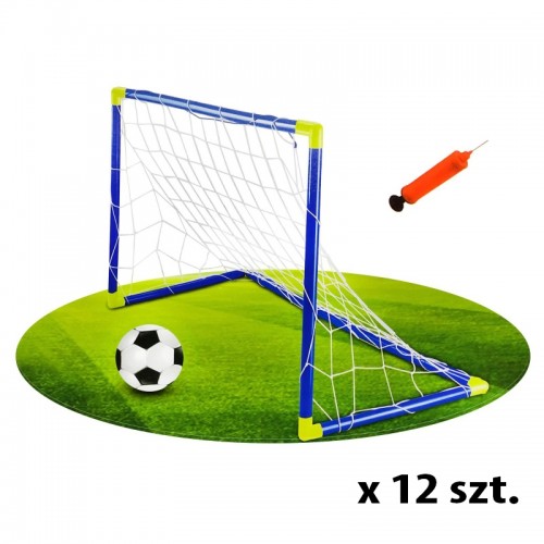 WOOPIE Futbolo vartai su kamuoliu ir pompa Football Sport 12 vnt.