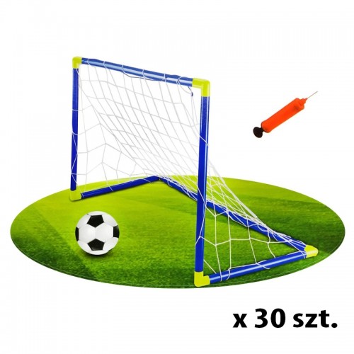 WOOPIE Futbolo vartai su kamuoliu ir pompa Football Sport 30 vnt.