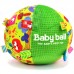 WOOPIE BABY minkštas sensorinis kamuolys Mrs. Etiketė su įdėklais mažyliui + garsui