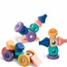 WOOPIE BABY Sensory Construction Blocks Squeeze Puzzle 13 vnt.