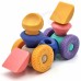 WOOPIE BABY Sensory Construction Blocks Squeeze Puzzle 13 vnt.