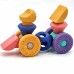 WOOPIE BABY Sensory Construction Blocks Squeeze Puzzle 13 vnt.