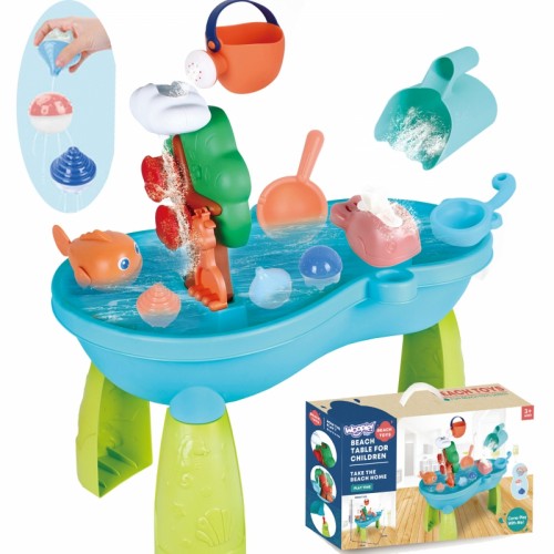 WOOPIE Water Table 2in1 Sandbox krioklys 10 vnt.