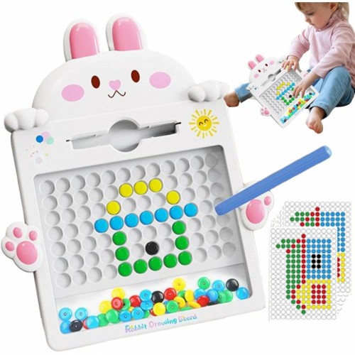 WOOPIE magnetinė lenta vaikams Montessori MagPad Rabbit