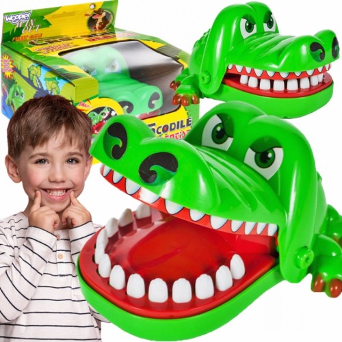 WOOPIE Arkadinis žaidimas Krokodilas, sukandęs sergantį dantį pas odontologą