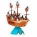 WOOPIE pingvinų piratų laivas arkadinis žaidimas
