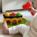 WOOPIE BABY Spalvingas perforavimo žaidimas Perforavimo žaidimas su Montessori plaktuku