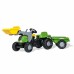 Rolly Toys rollyKid Pedalinis traktorius su kaušu ir priekaba