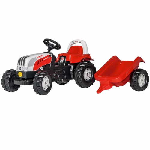 Rolly Toys rollyKid Steyr pedalinis traktorius su priekaba 2-5 metų amžiaus
