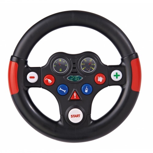 BIG Sound Steering Wheel for Ride-Ons 8 mygtukai