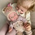 WOOPIE ROYAL Baby Doll in Bunny Clothes 46 cm